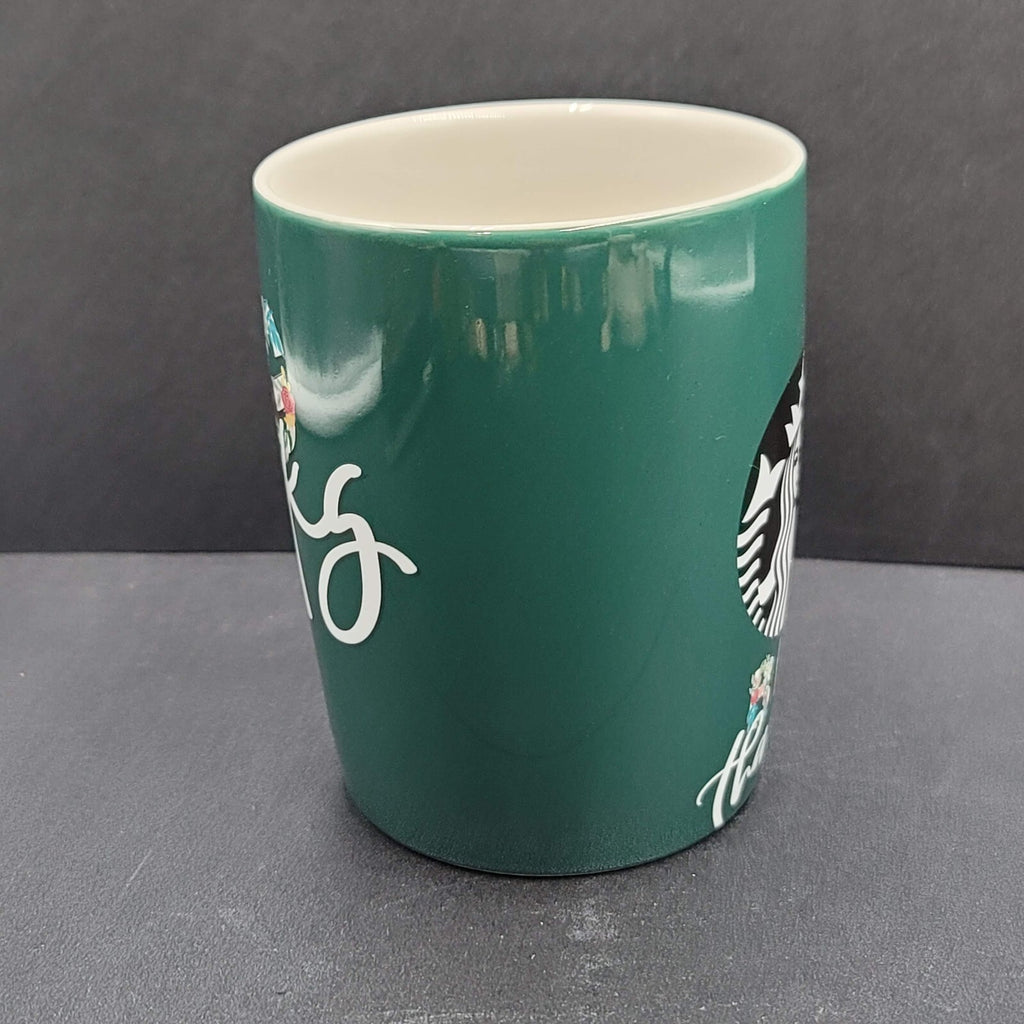 Starbucks Green Big Thank You Gift Mermaid Coffee Mug Cup 10oz 2020