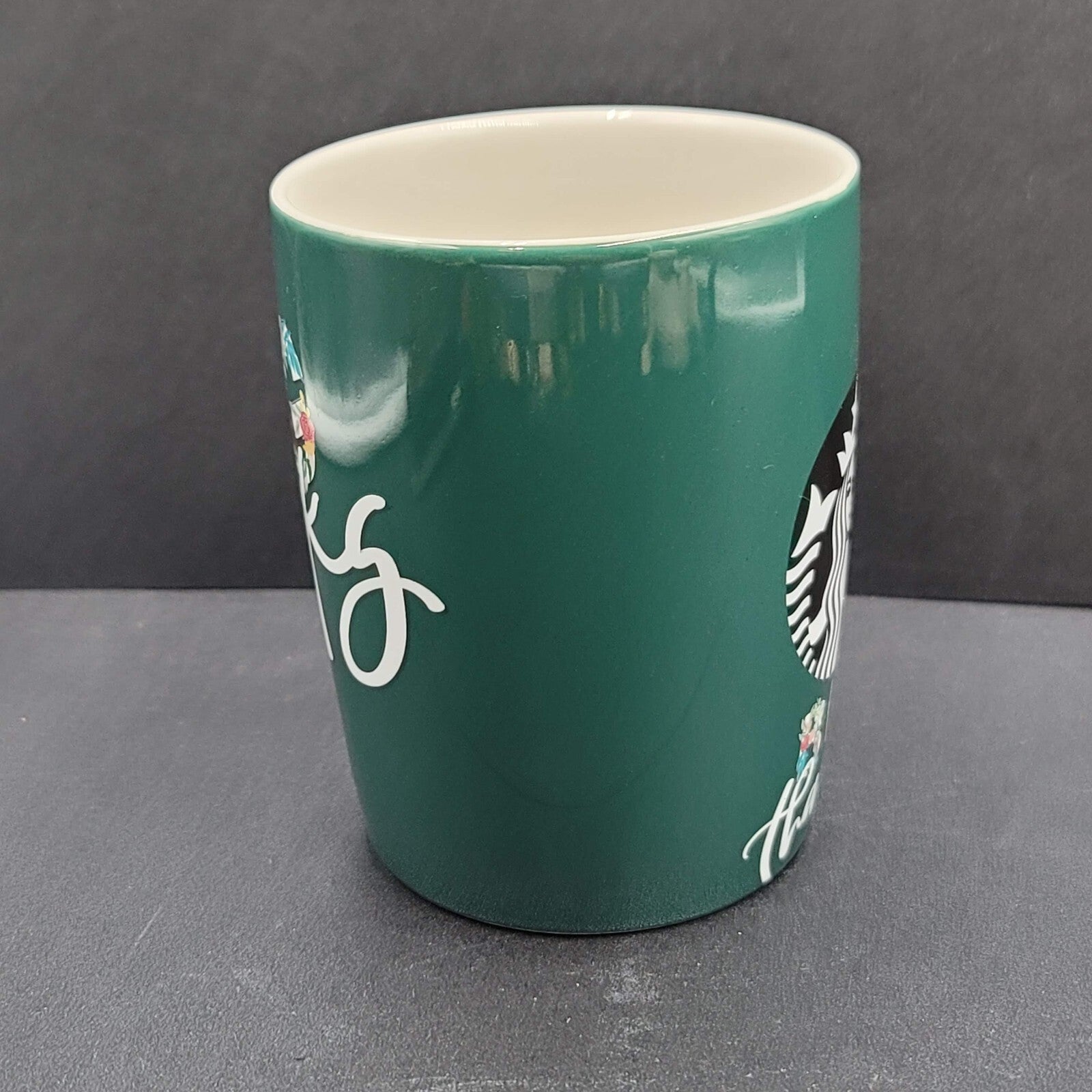 Starbucks Green Big Thank You Gift Mermaid Coffee Mug Cup 10oz 2020