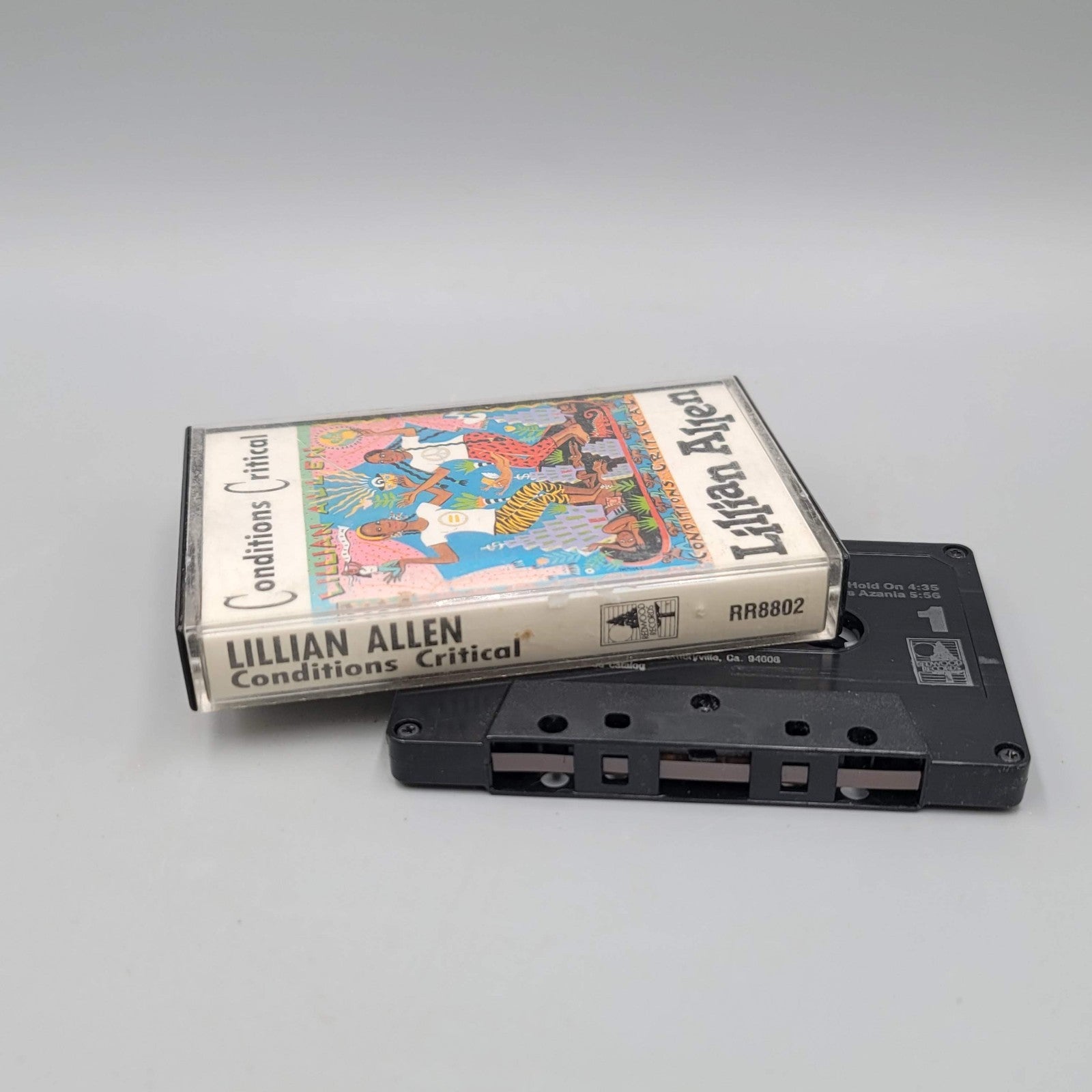Lillian Allen  Conditions Critical Cassette Tape 1987 Redwood
