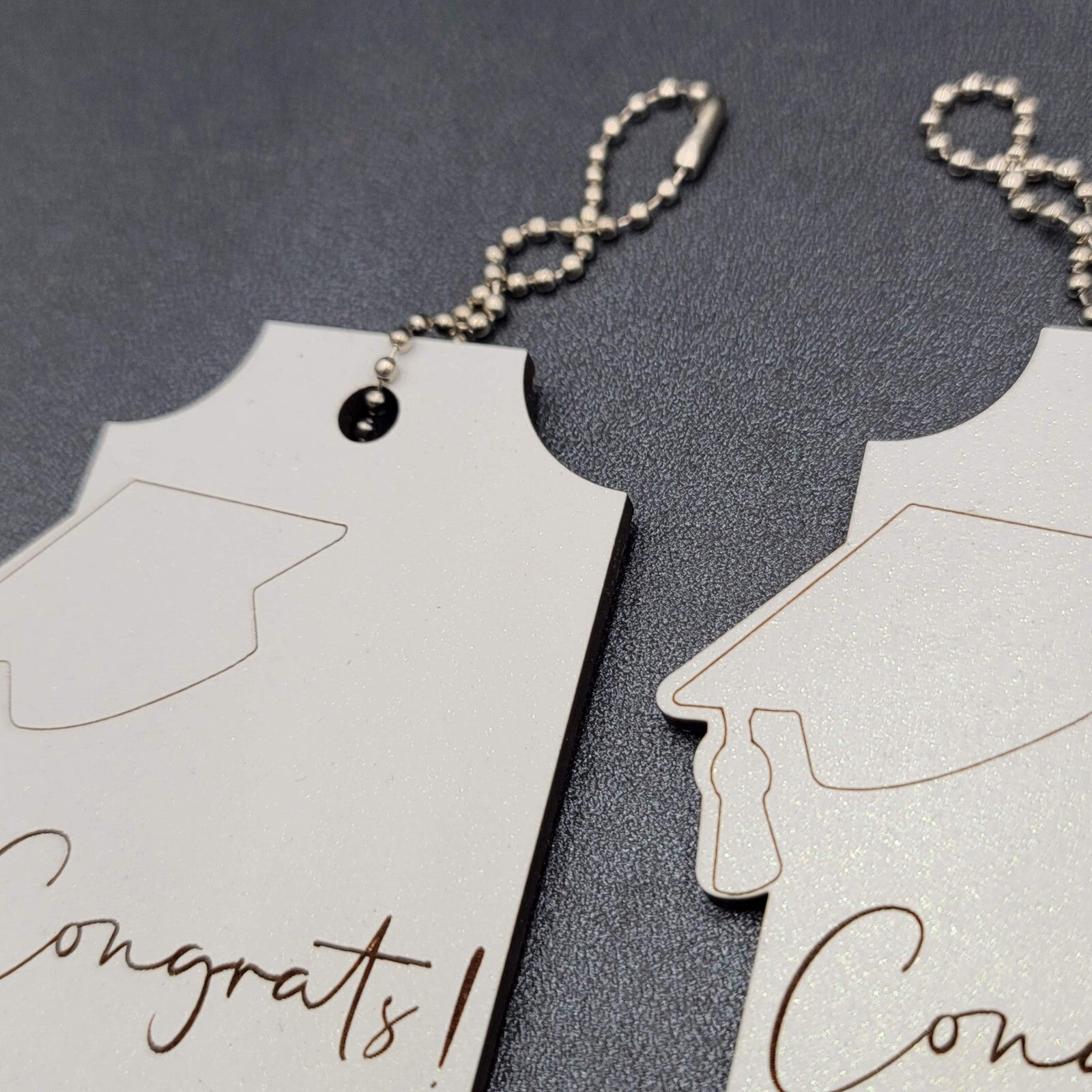 Wine Bottle Wood Gift Tags Lot of 5 CONGRATS Graduate