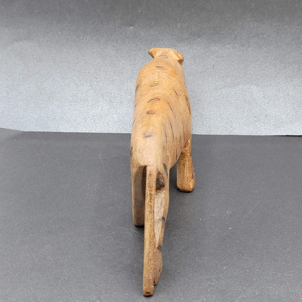 Hand Carved Wood Safari African Animal Cheetah 7.5"