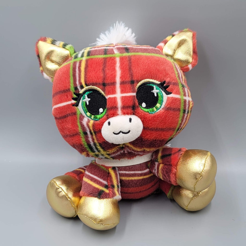 Gund TARA McNEIGH Plaid Horse P.Lushes Pets Special Edition  7" Plush Providence