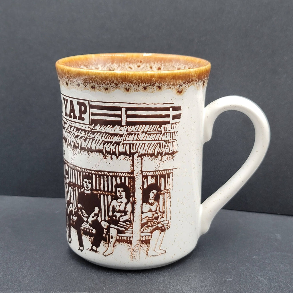 Vintage Downtown YAP Coffee Mug Cup Made in Wales The Welsh Beaker Company