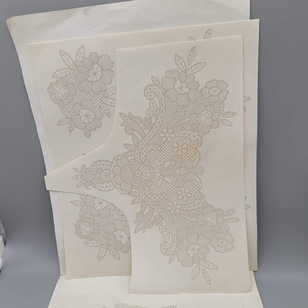 Vintage Cache Junction Iron-on Velvet Lace