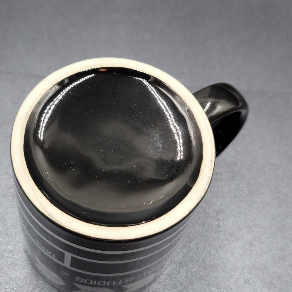 Universal Studios Coffee Mug Cup Black White Clapperboard Design