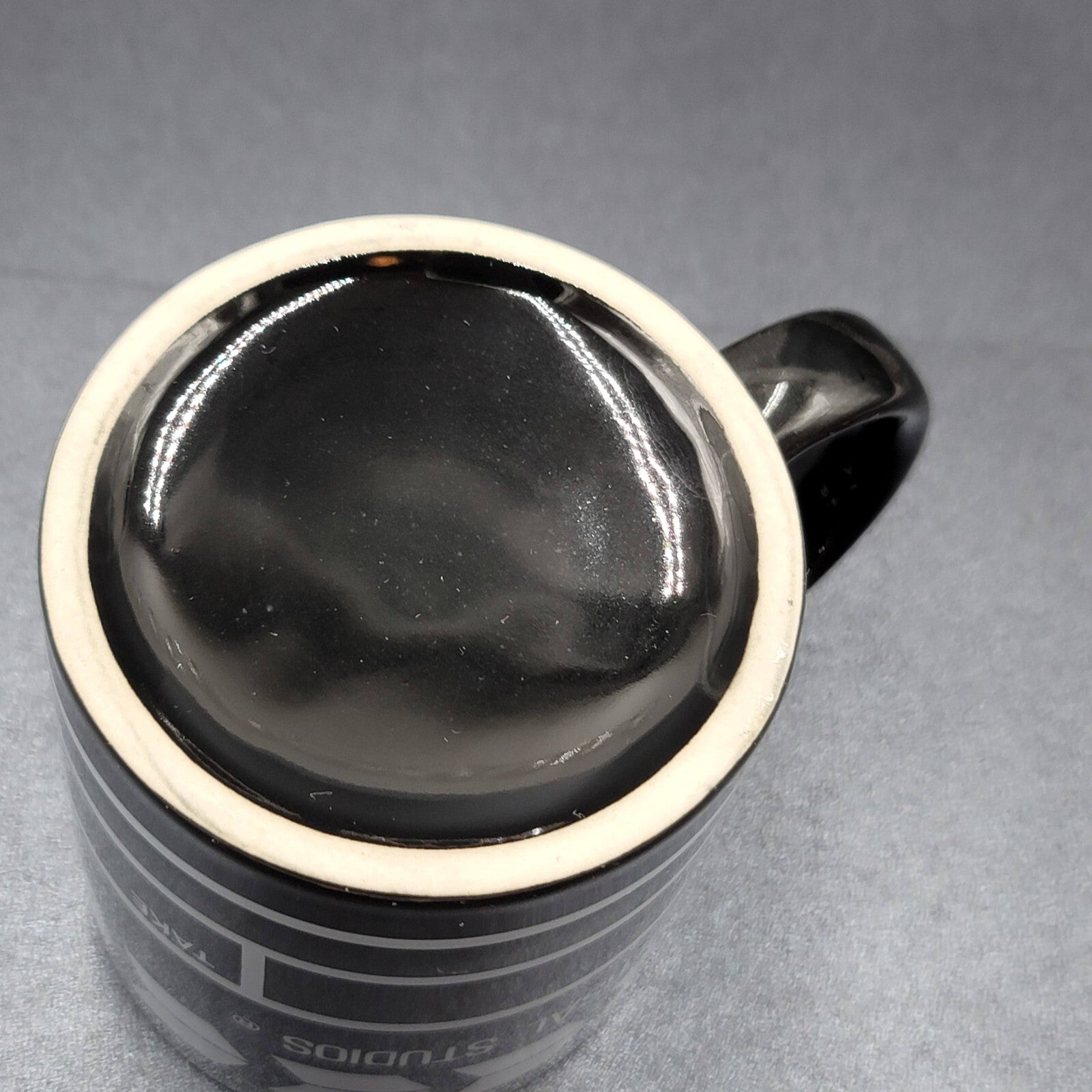 Universal Studios Coffee Mug Cup Black White Clapperboard Design