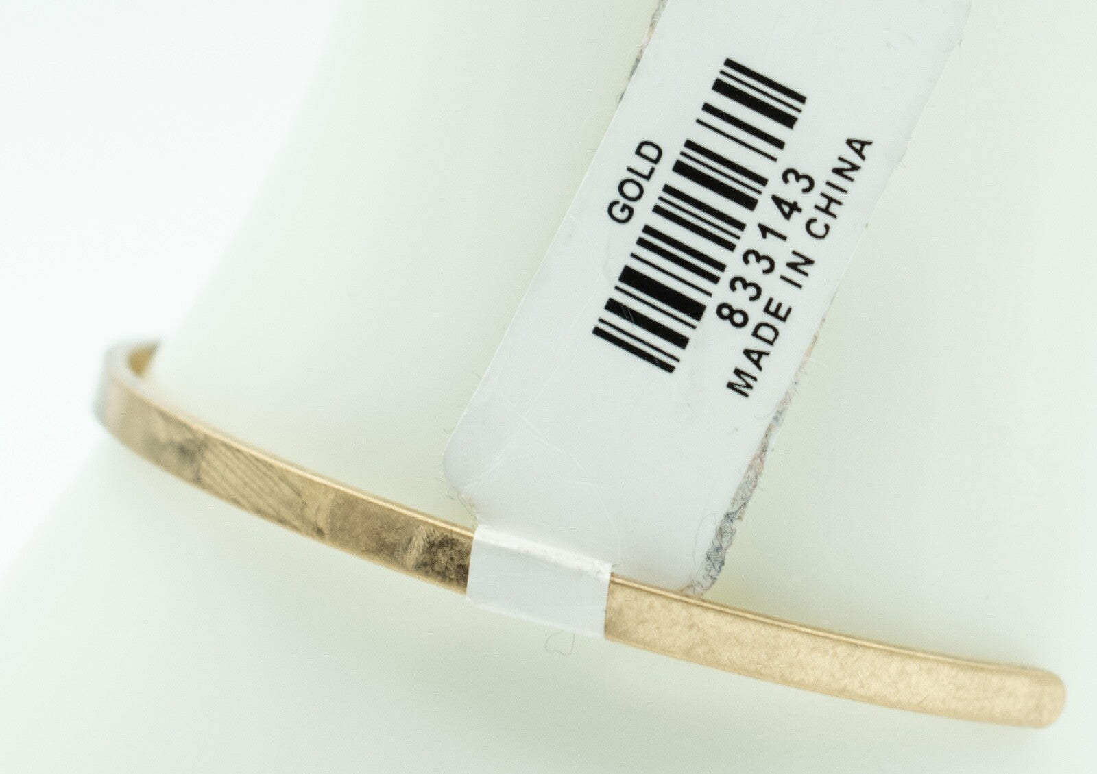 NEW Gold tone Engraved OPTIMISM Bracelet NWT $14