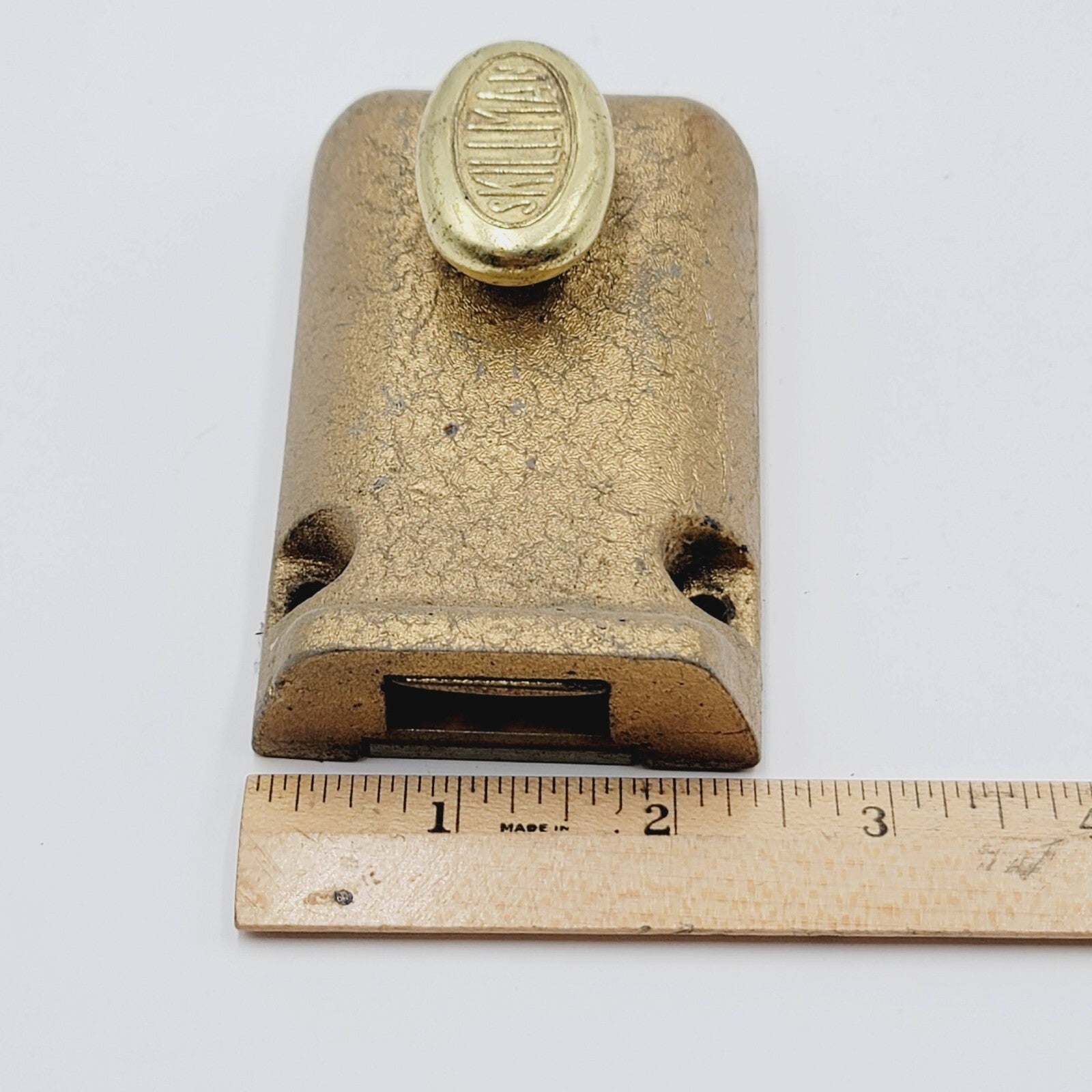 Vintage SKILLMAN Surface Rim Night Latch No Keeper Reclaimed Salvage