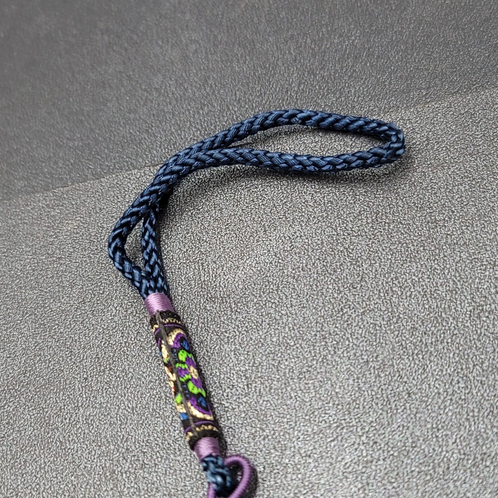 Semi Precious Stones Car Rearview Mirror Pendant Lucky Knot Hanging Ornament 11"