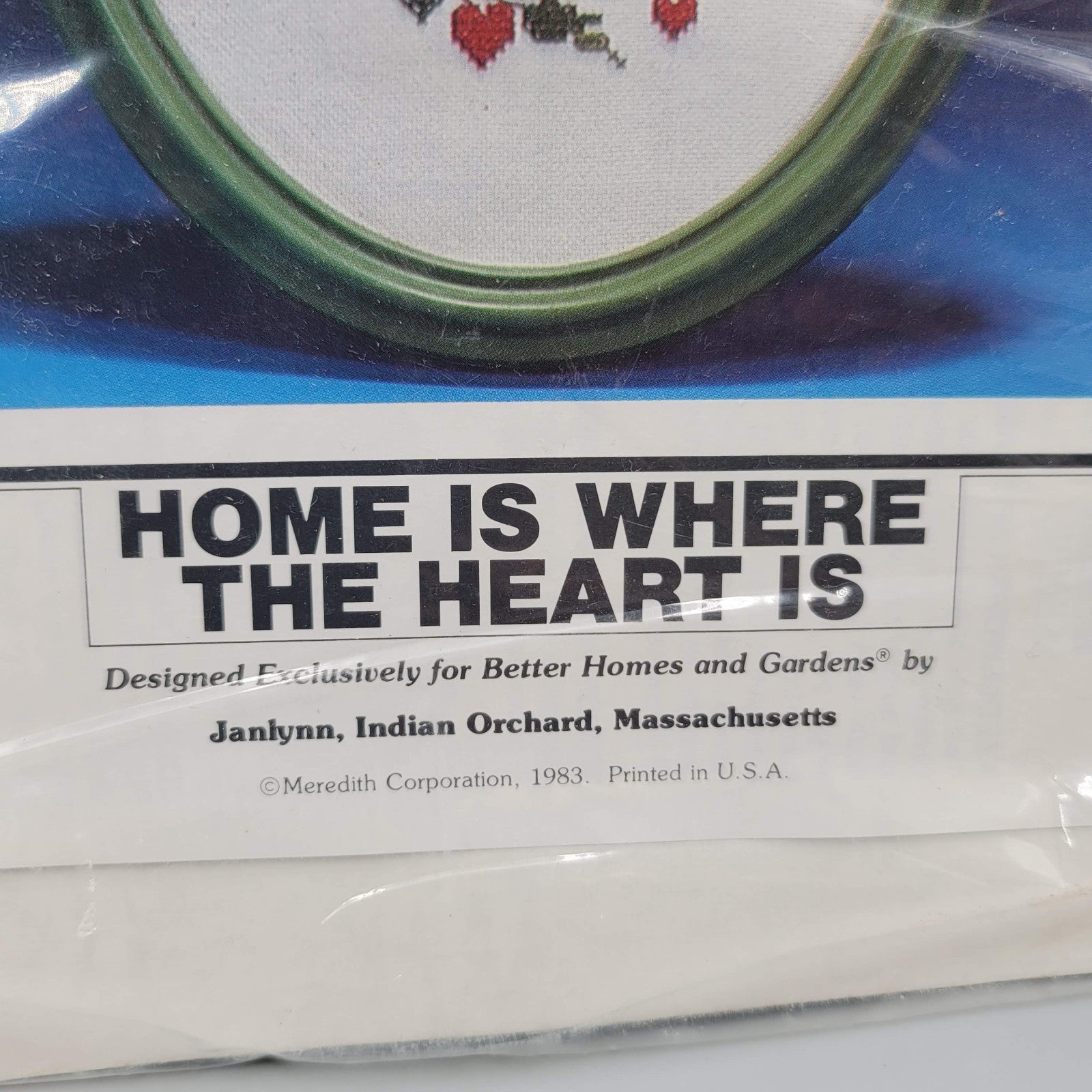 Better Homes & Garden HOME IS WHERE THE HEART IS Craft Kit #27870