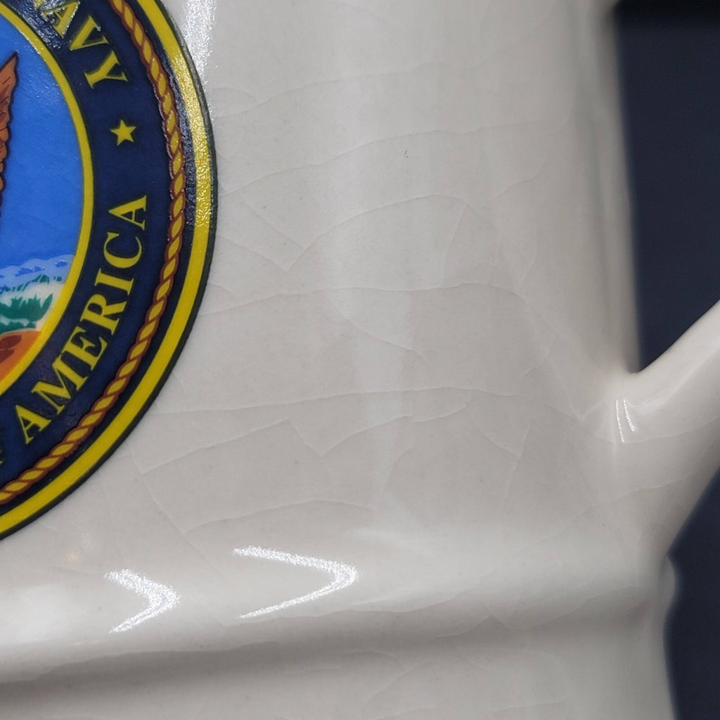 Navy USS Rowan DD 782 Coffee Mug Fifth Fleet Career Collectables Mil-Art