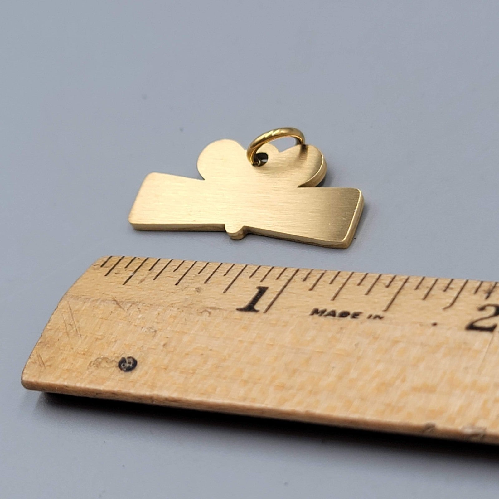 Graduate Scroll Charm Pendant Gold Tone Black Enamel Graduation Gift Jewelry 1 i
