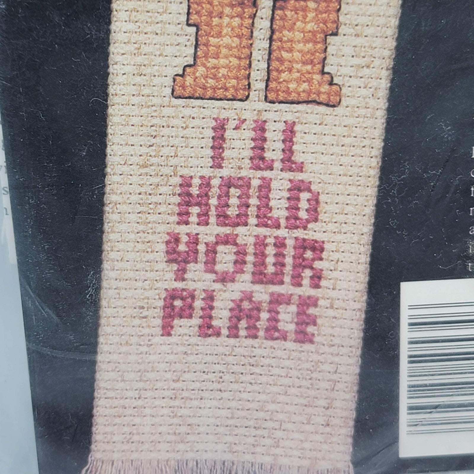 Banar Designs Counted Cross Stitch Country Primitive Bookmark Teddy Bear