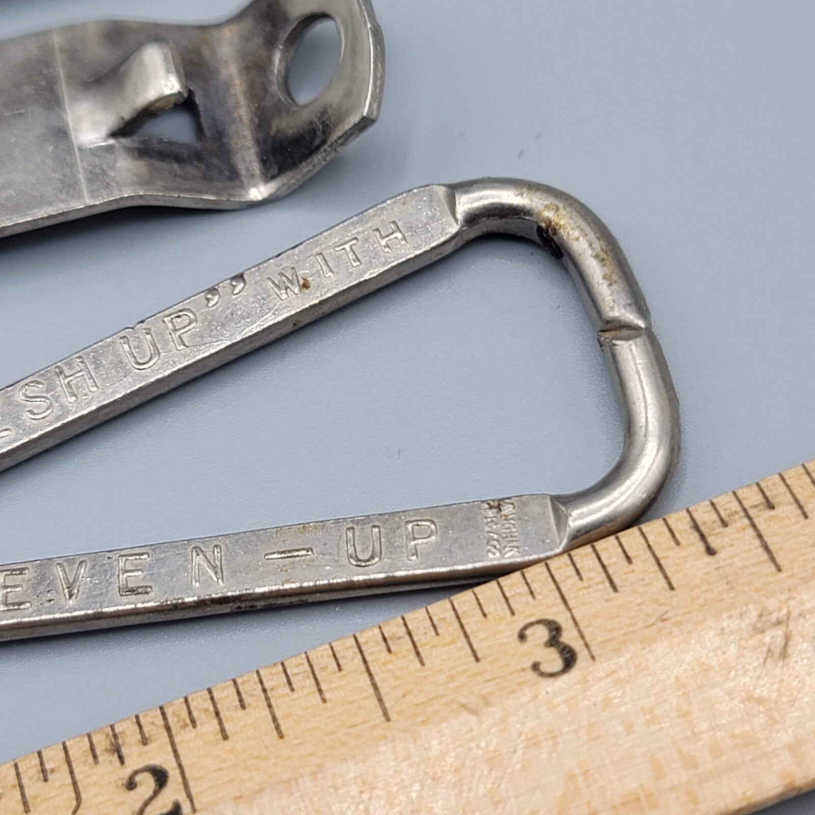 Vintage Seven Up Bottle Opener Advertising Handy Church Key 2