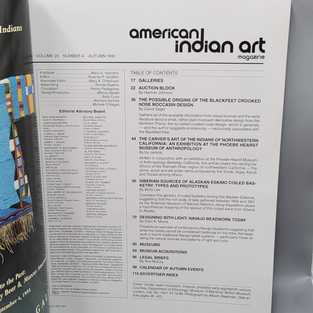 Southwestern Indian Tribes Hopi Kachinas Heritage American Indian Art Magazine