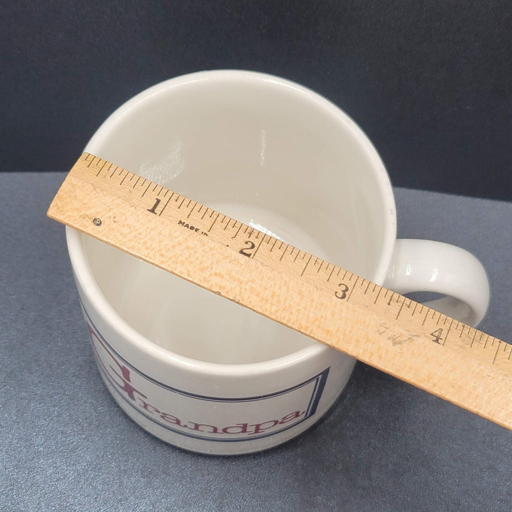 Vintage Grindley England Coffee Mug Grandpa Starts with a Capital G Doug Wilson