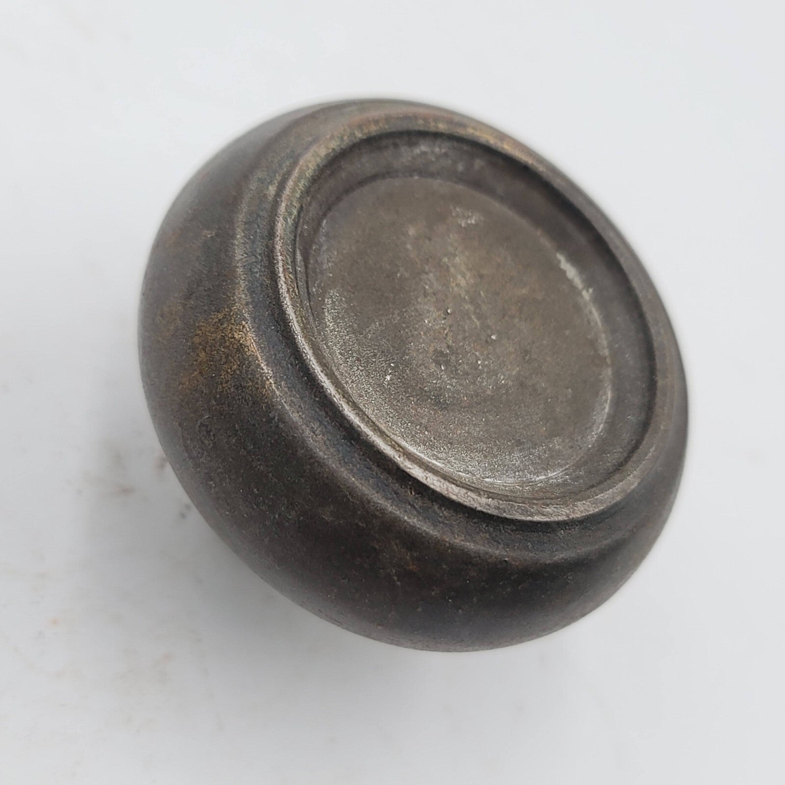 Vintage SINGLE Doorknob Steel Salvage Reclaimed Hardware 2.25"  176