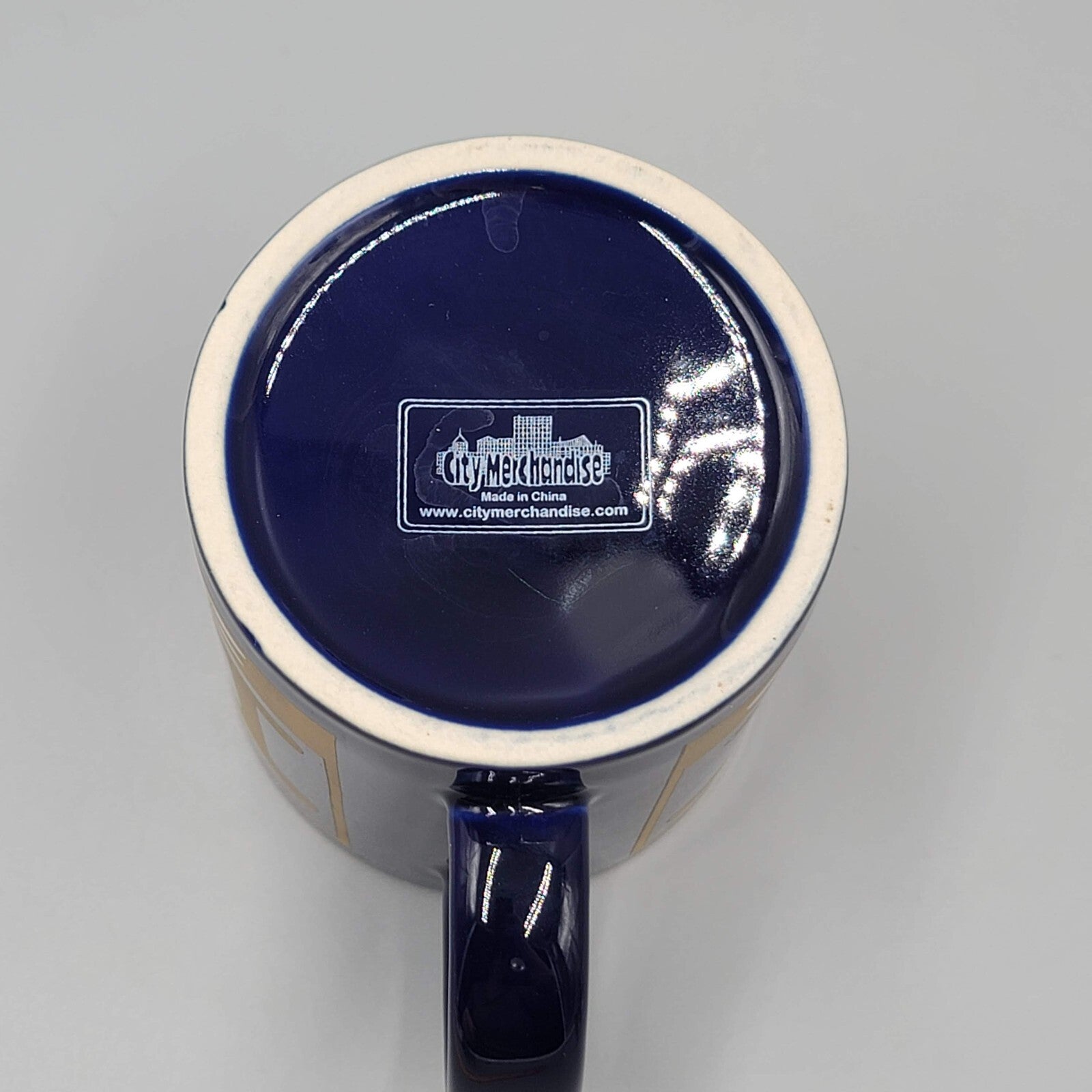 I Love NY I Heart NY New York Dark Blue Ceramic Coffee Mug 2000 Millenia