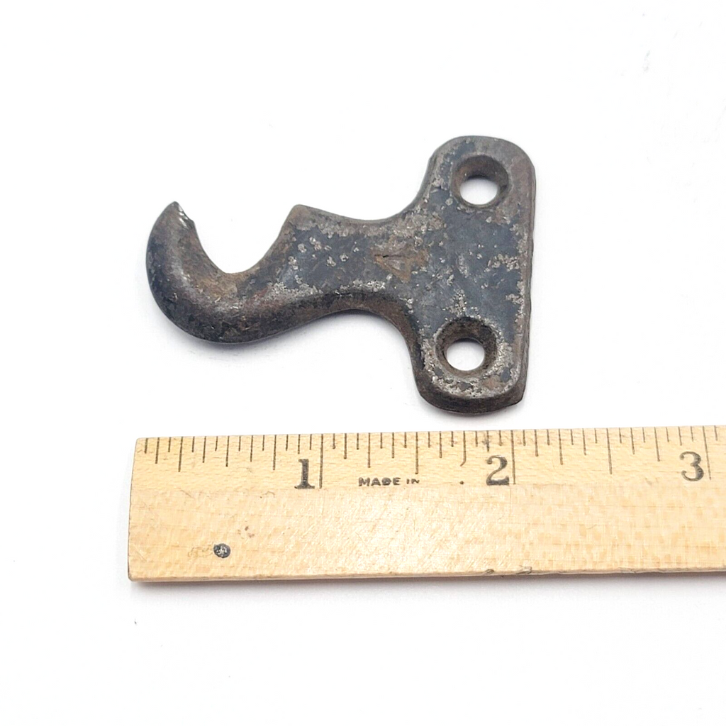 Vintage Window Sash Lock Keepers Lot of 4 Black Cast Iron