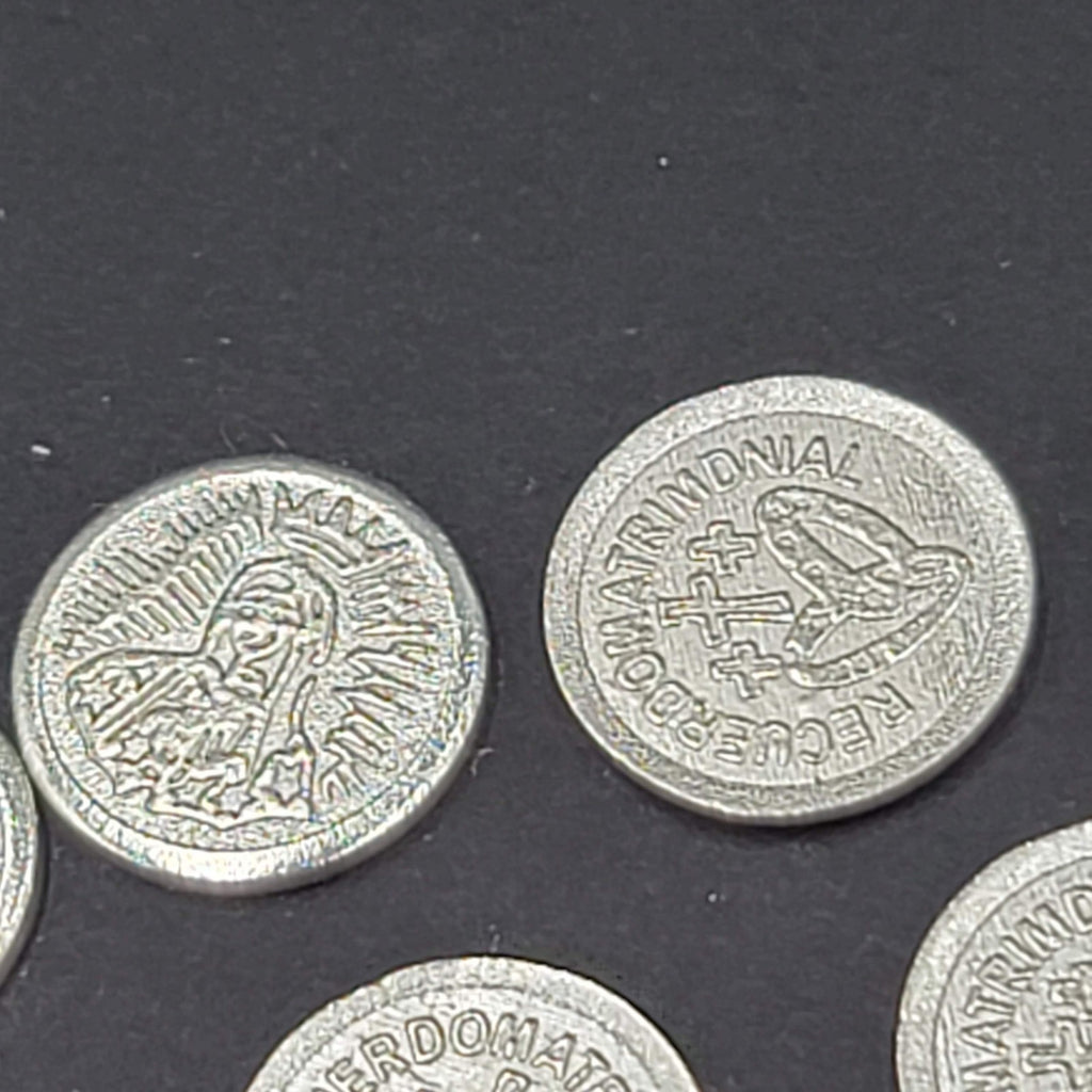 Vintage Wedding Token Mexico Lot of 8