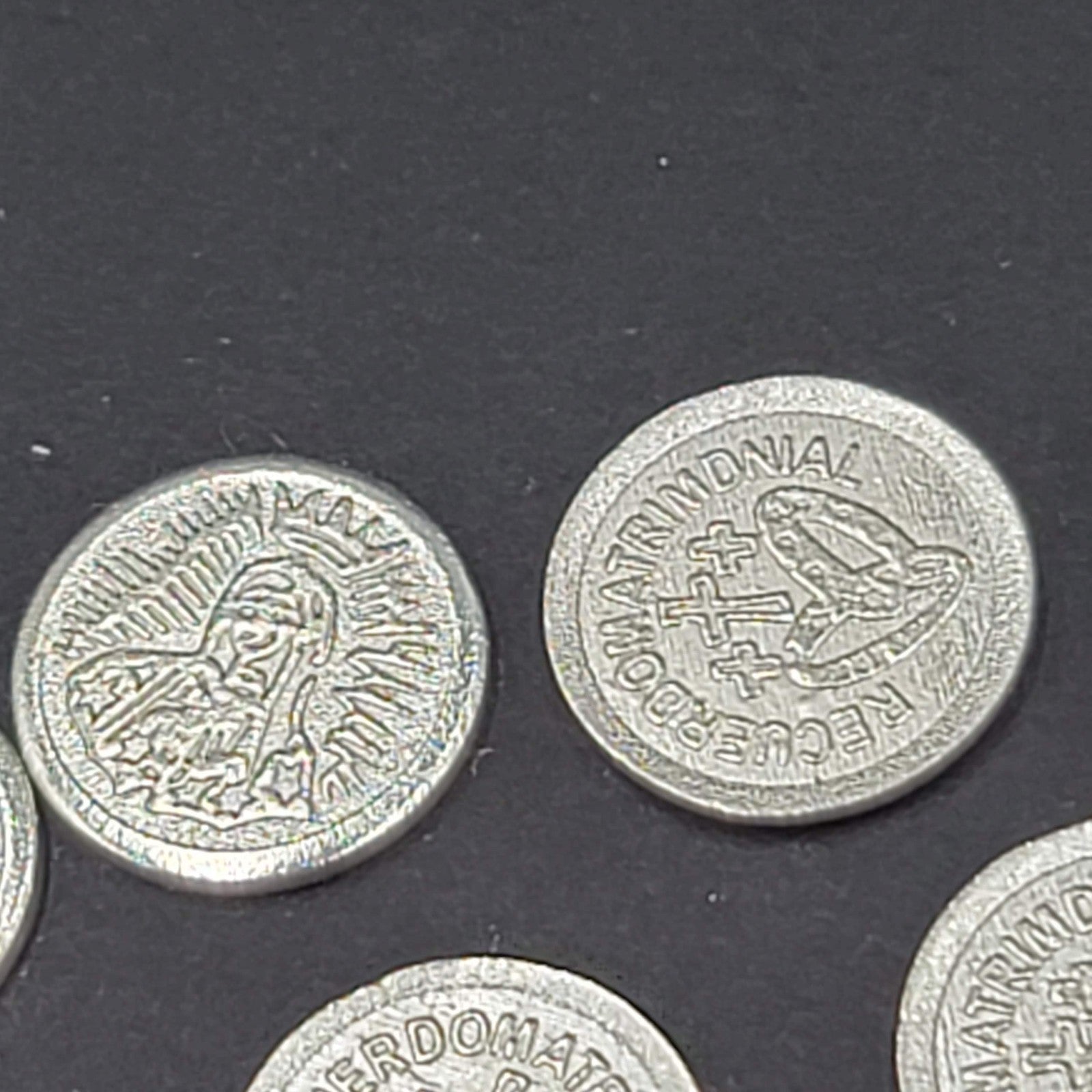 Vintage Wedding Token Mexico Lot of 8