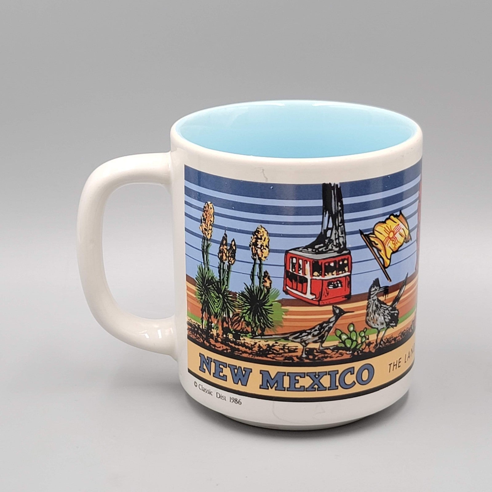 Vintage New Mexico Coffee Mug Souvenir 1986