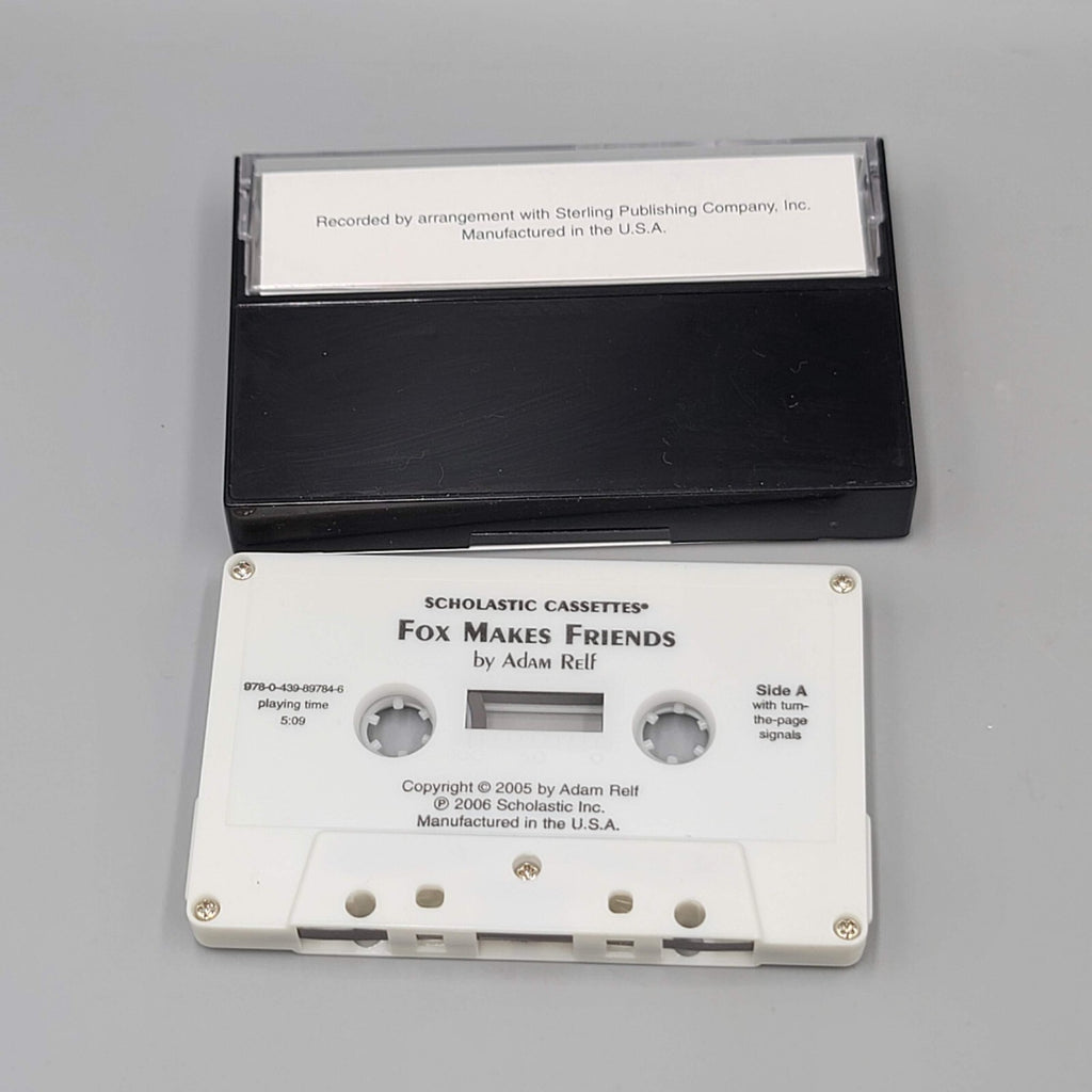 Scholastic Cassette Childrens Story on Tape 2006 Fox Makes Friends by Adam Relf