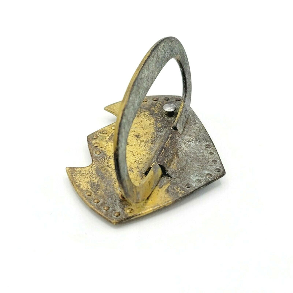 Vintage Brass Drawer Pull Handle Salvage Hardware SINGLE ONLY 2 1/4" x 1 5/8"