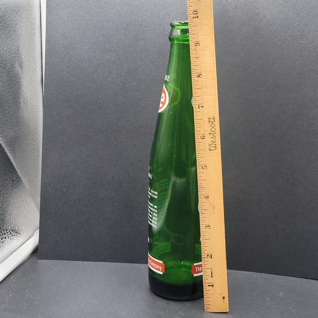 Vintage LIKE Green Glass Bottle Diets Like LIKE Seven Up