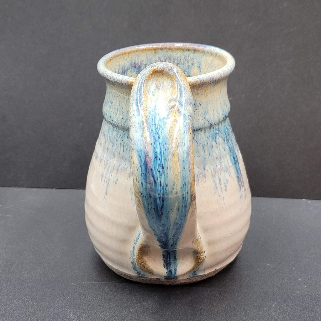 Robert Eakin SIGNED Studio Art Pottery Ugly Face Mug Keystone  5"