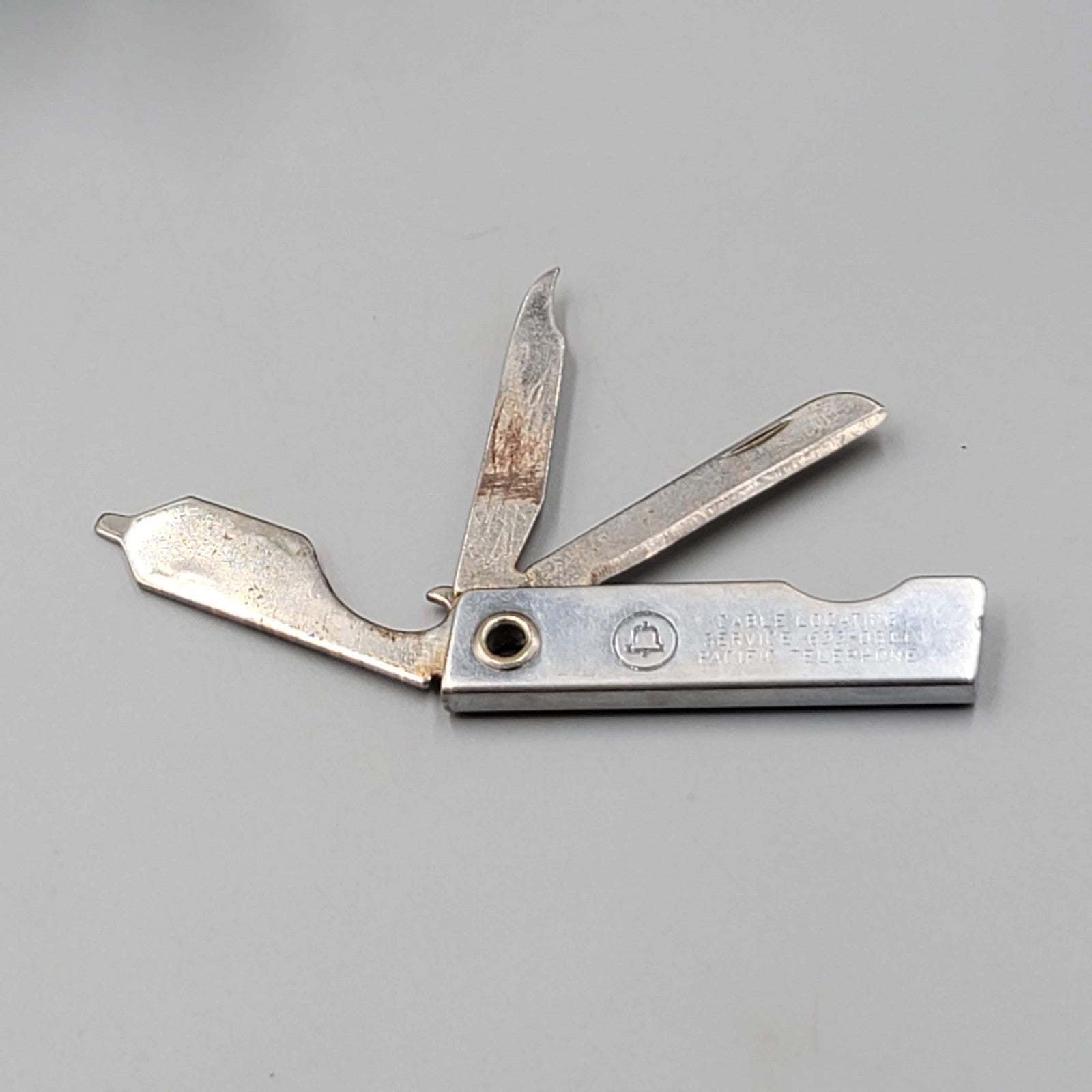 Vintage Pacific Telephone Utica USA Multi Tool Pocket Knife Bell System