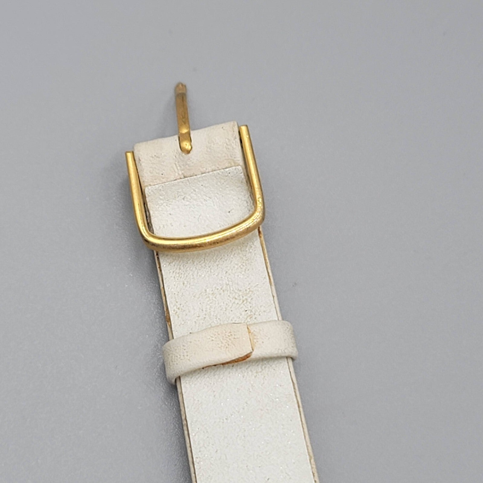 Vintage Gitano Watch Women Gold Tone MOP Mosaic Bezel NEEDS BATTERY