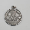 Vintage Catholic Medal Knights of Columbus Vivat Jesus Saint Neumann Cabrini Set