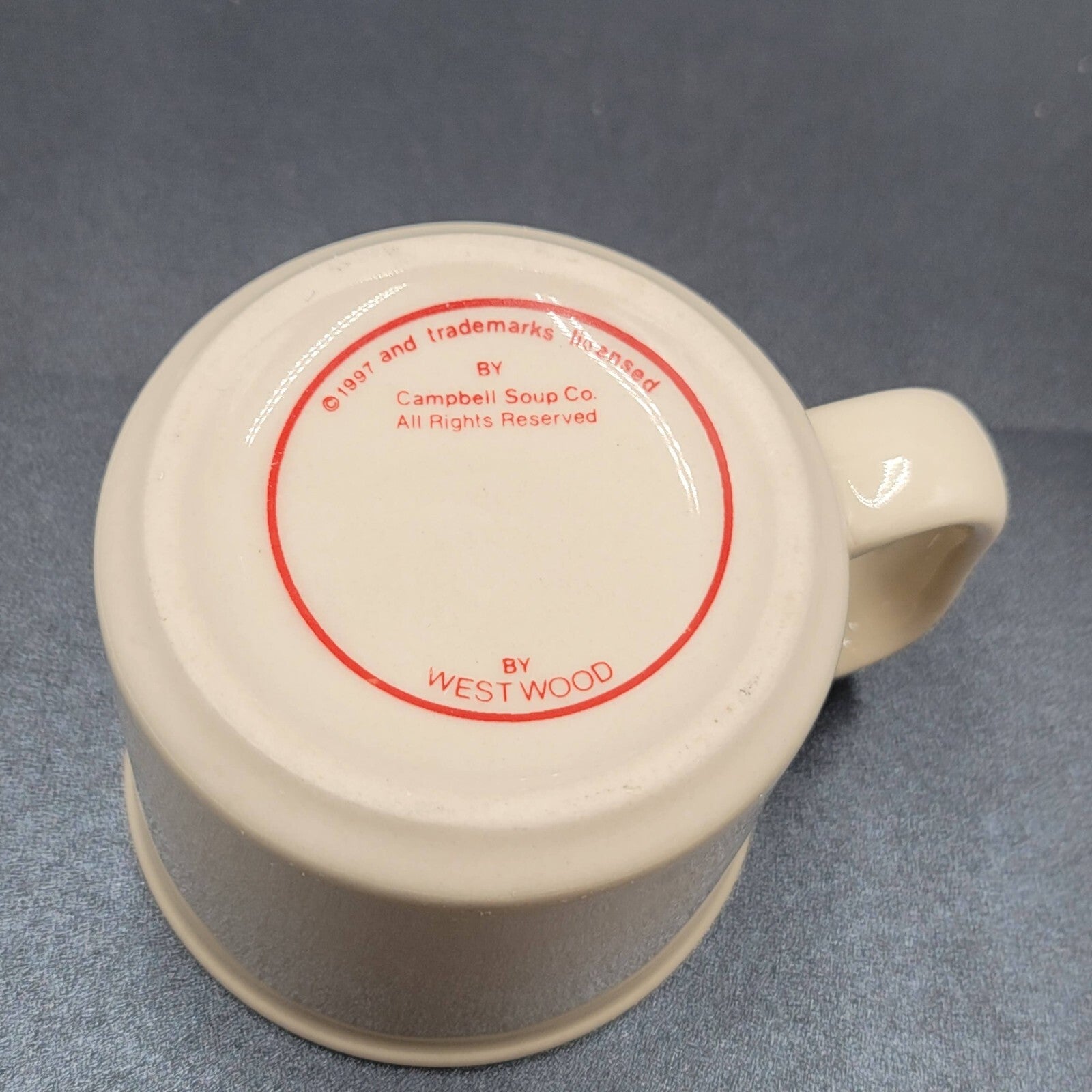 Westwood Stoneware Coffee Mug Recipe Potato Leek Soup Campbell Soup Cup