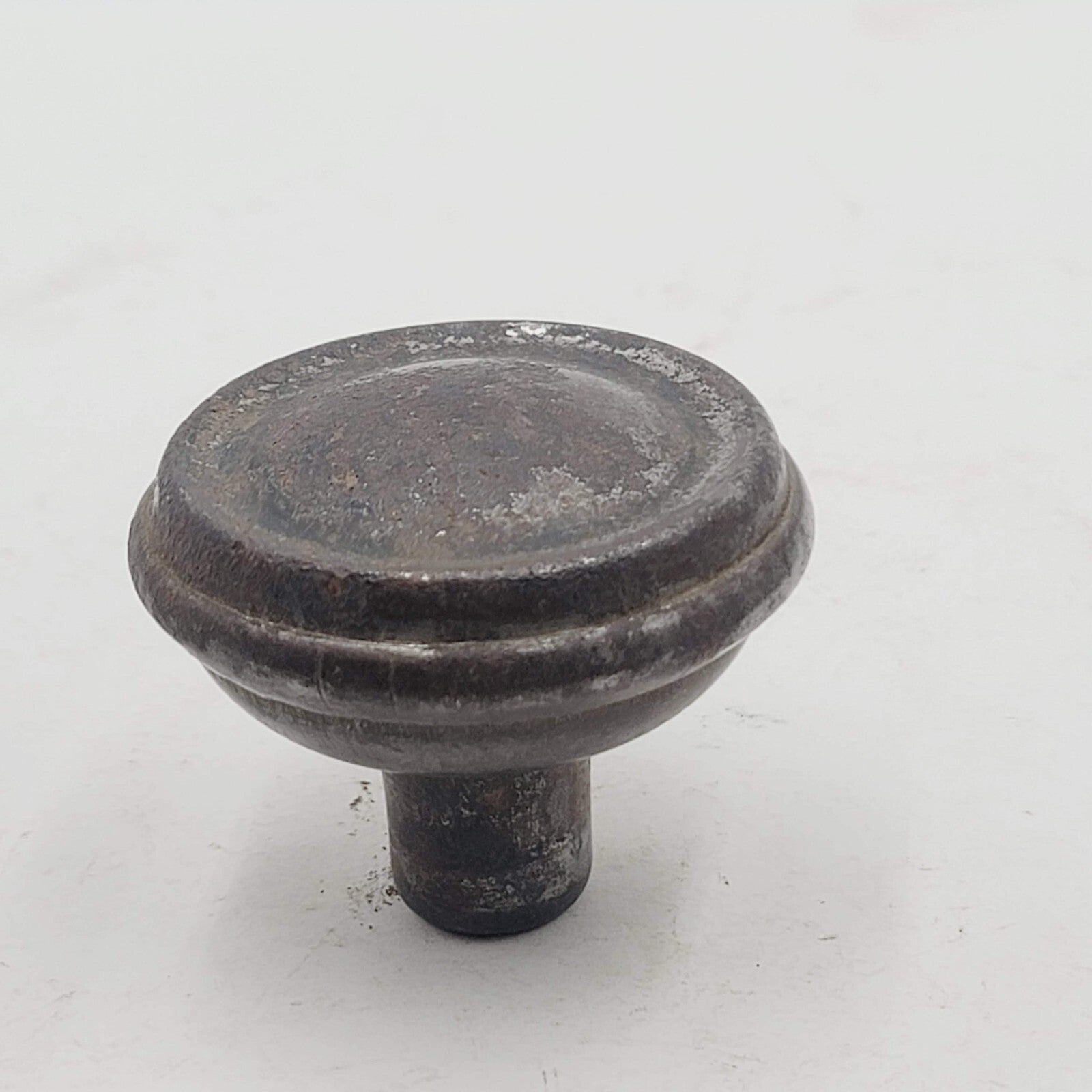Vintage SINGLE Doorknob Salvage Door Hardware Steel 2.25" (203)