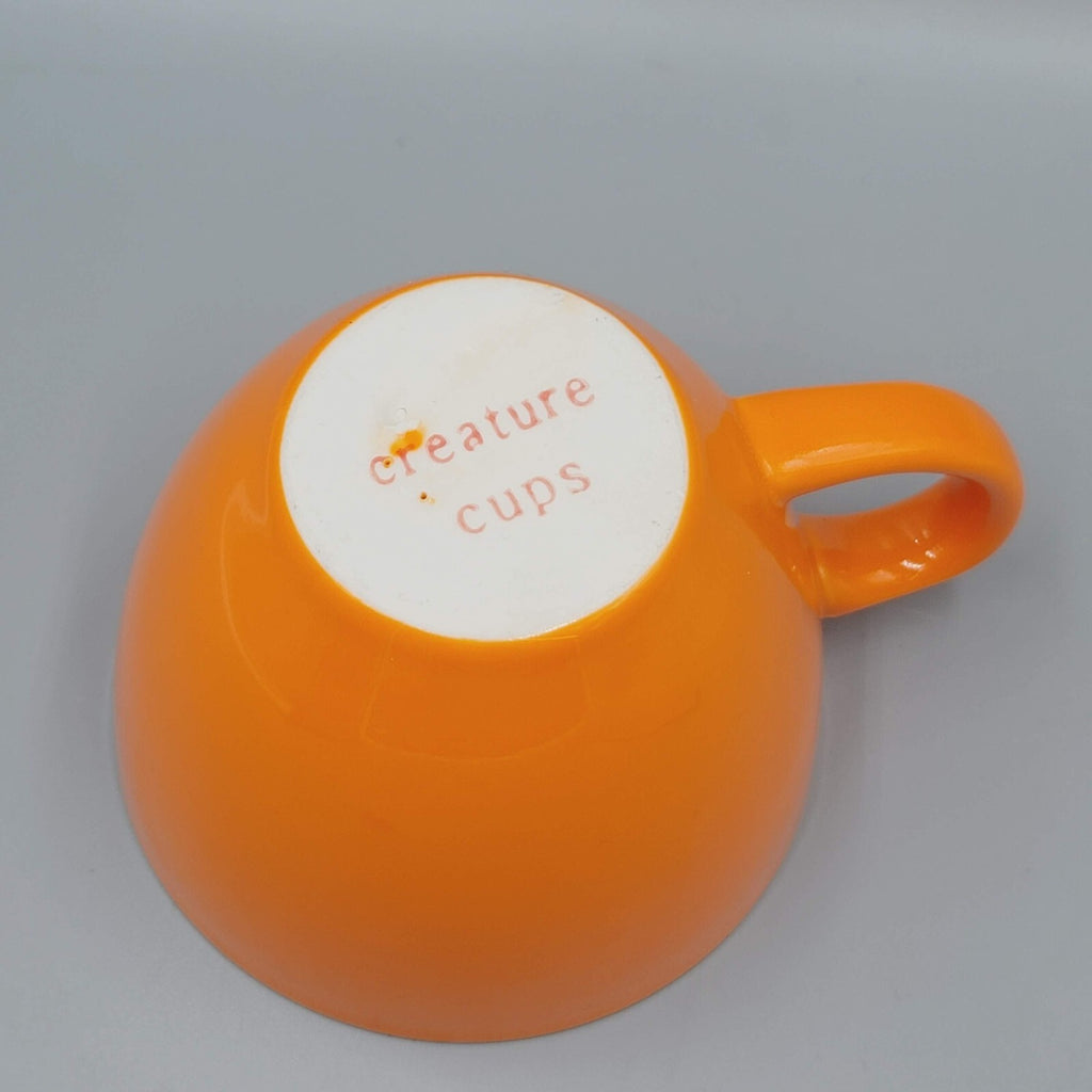Creature Cups Fox Ceramic Coffee Mug Cup Orange