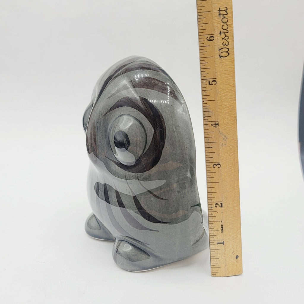 Vintage Ceramic Owl Figurine Collectible Mexico 5 in Ceramic