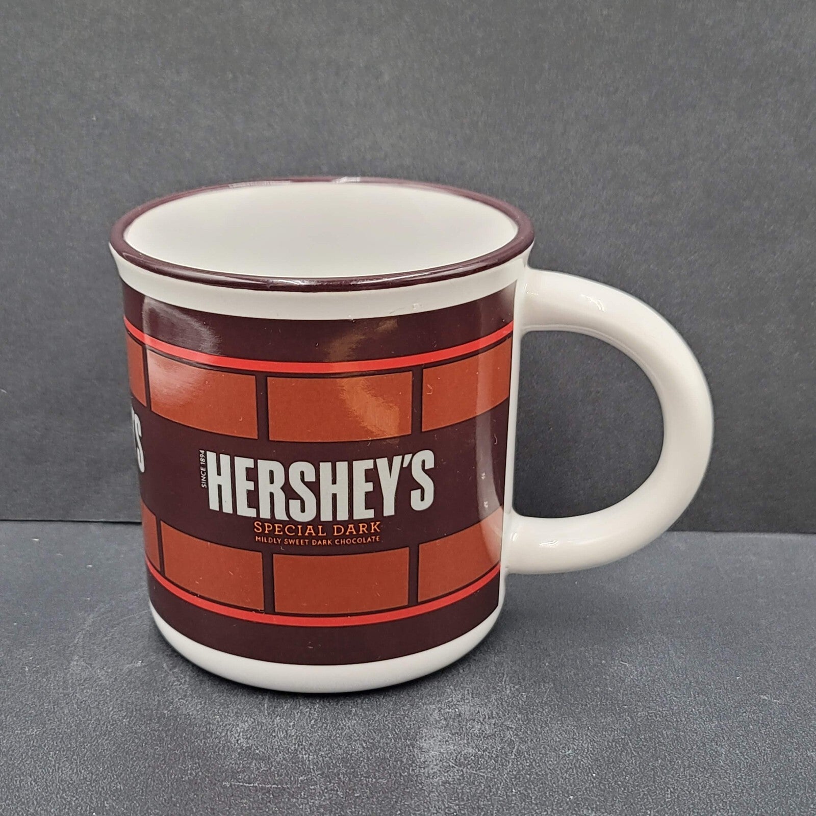 Vintage Hersheys Coffee Mug Cup Special Dark Chocolate Galerie Brand