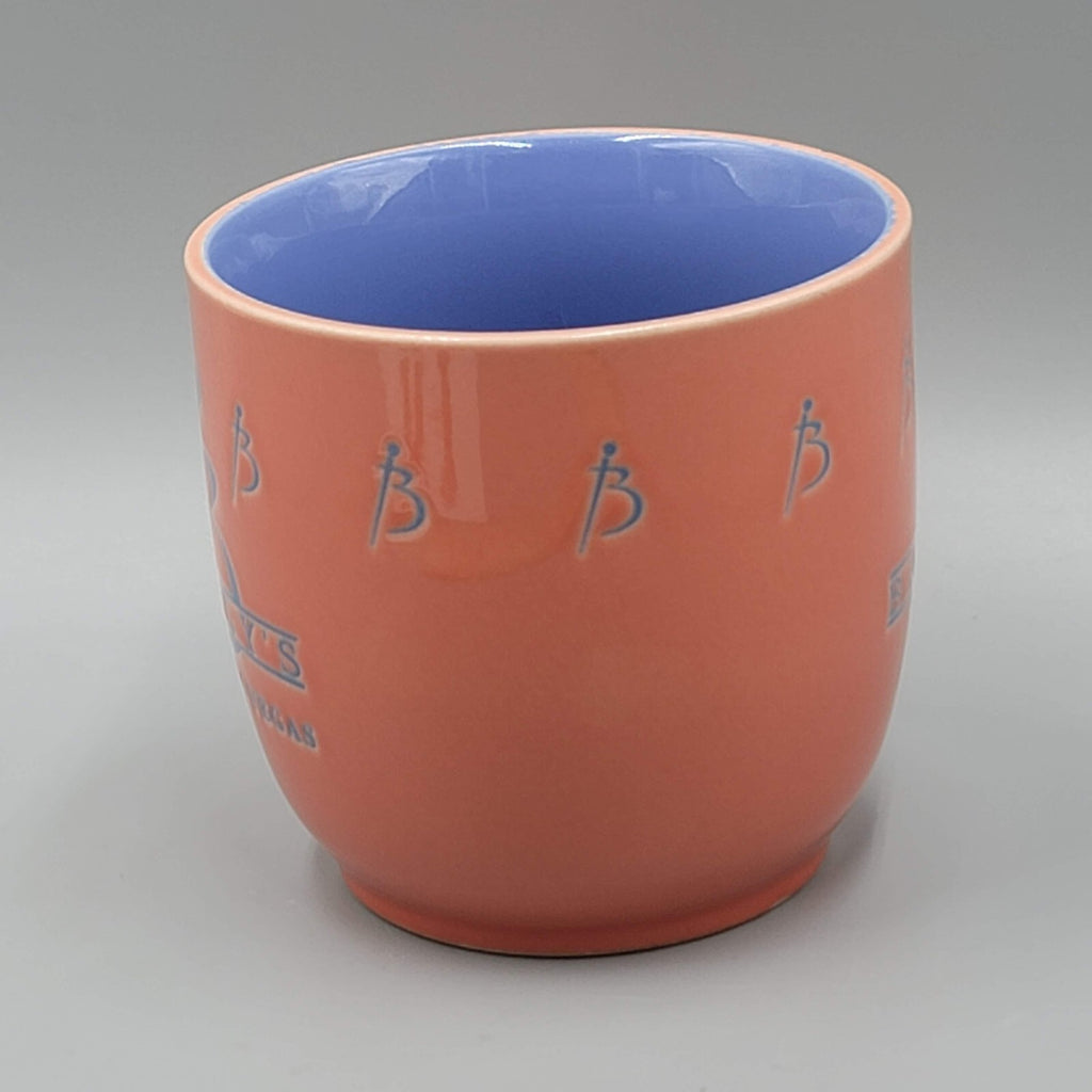 Ballys Casino Coffee Mug Las Vegas Souvenir Purple Pink