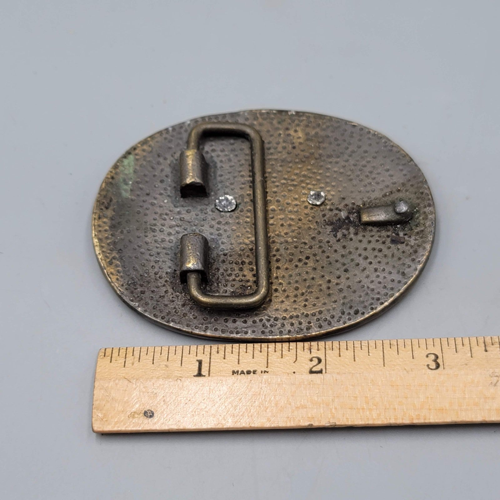 Vintage Belt Buckle Lot of 4 All with issues/problems see photos
