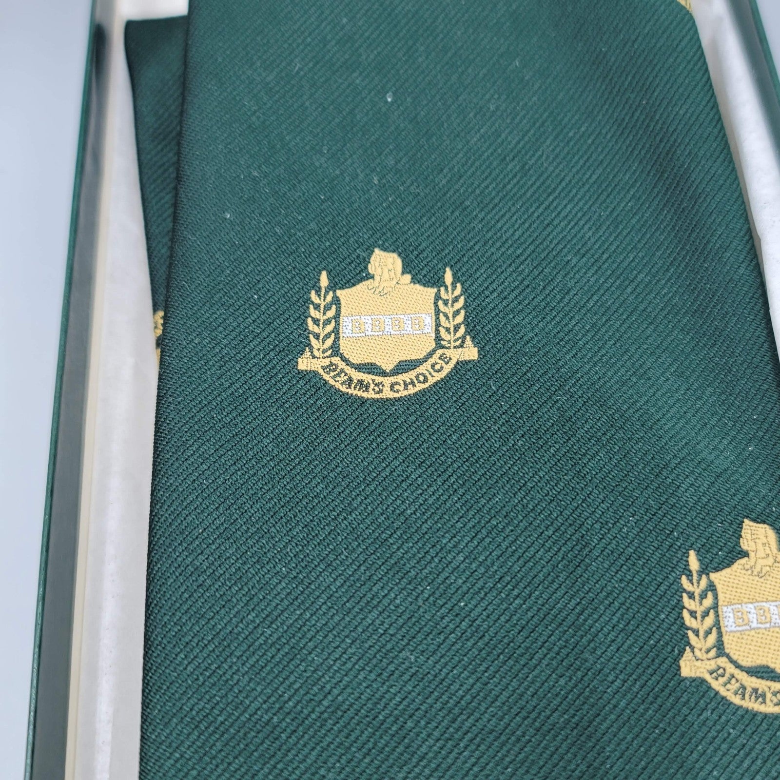 Vintage Necktie Jim Beams Choice Whiskey Bourbon Tie Green Ernst San Francisco
