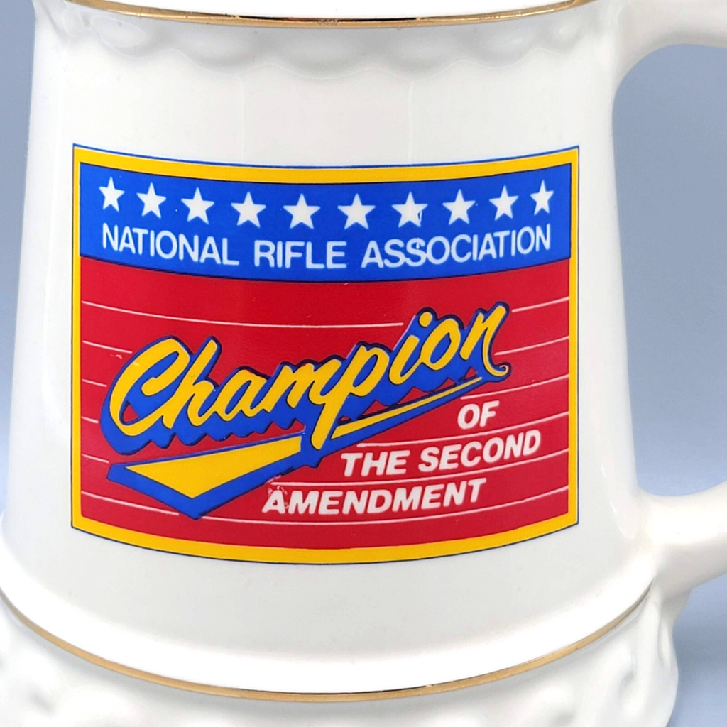 National Rifle Association NRA Champion Of The Second Amendment Beer Stein Mug 