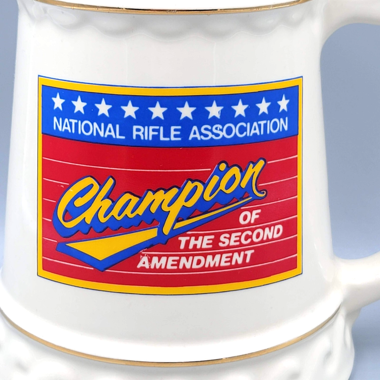 National Rifle Association NRA Champion Of The Second Amendment Beer Stein Mug 