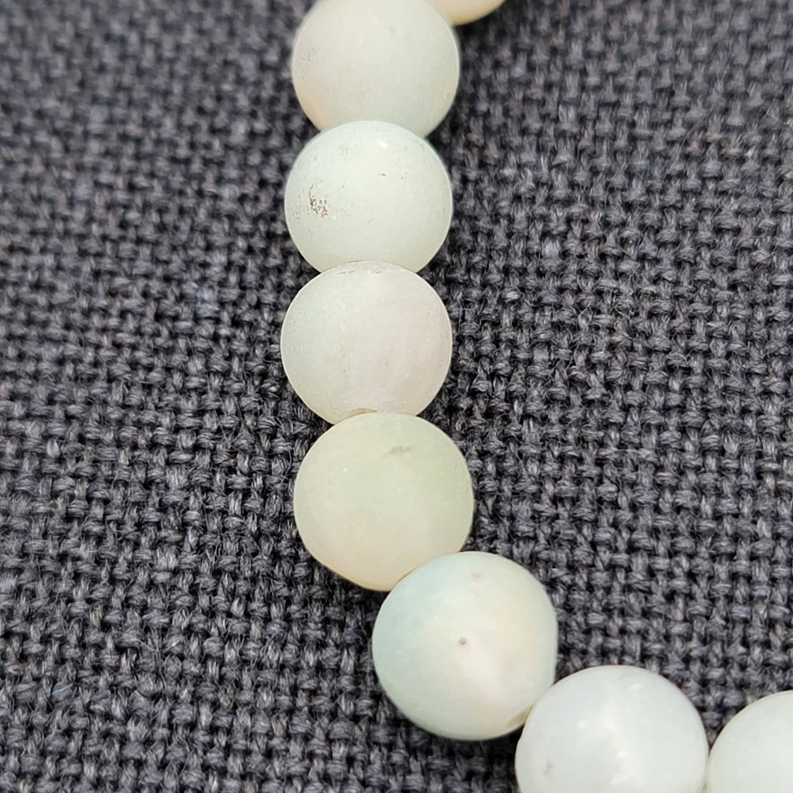 Sea Turtle Bracelet Pastel Stone Bead Elastic Summer Beach Theme 6.25"