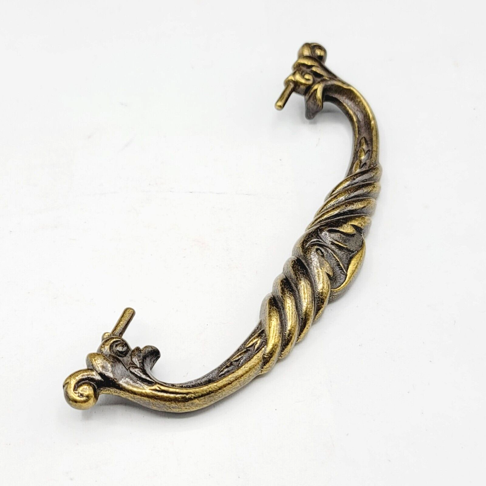 Vintage Brass Bail Pull for 4 in Pull Handle Replacement