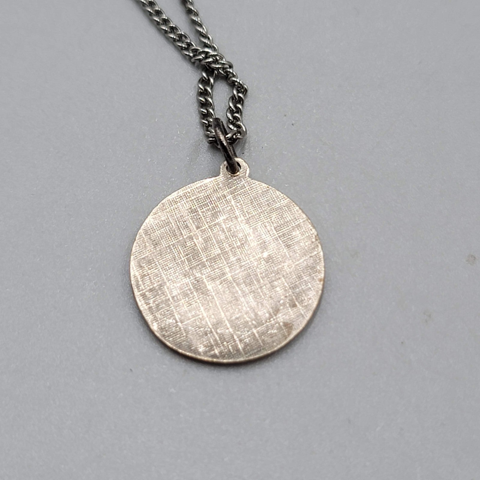 Vintage US Capitol George Washington Cornerstone Pendant Charm Necklace 18"