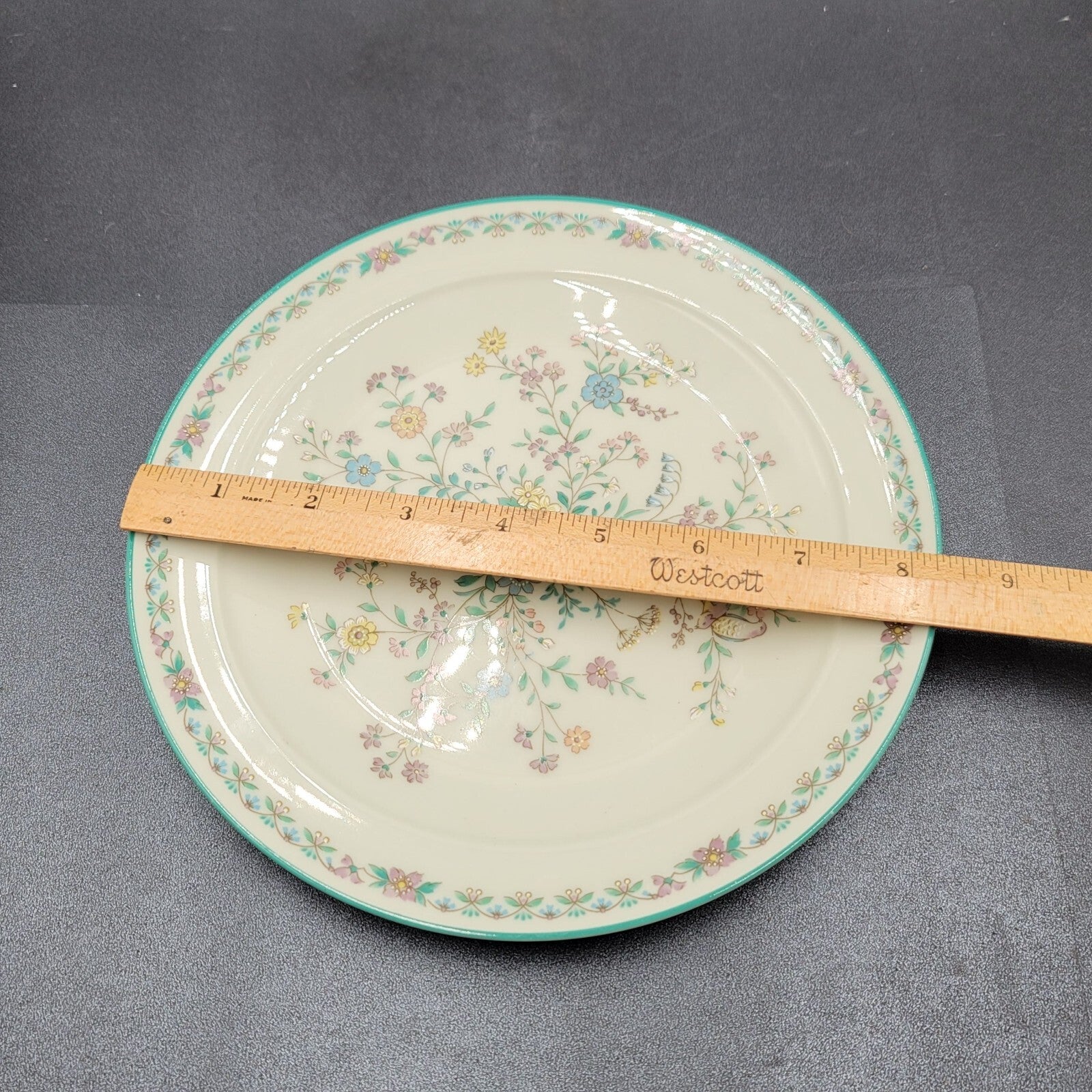 Vintage Noritake Paradise Salad Plates 8.25" Japan Lot of 2
