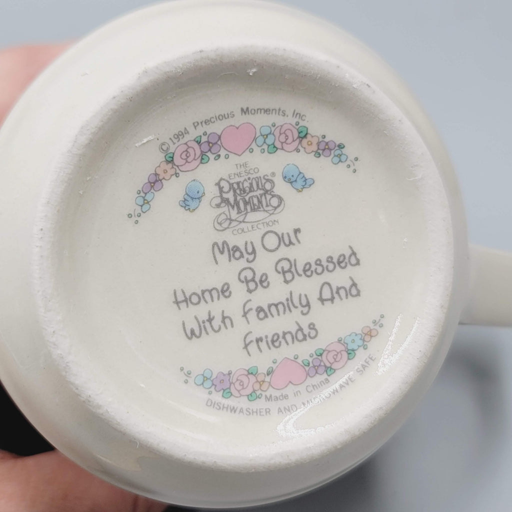 Vintage Precious Moments Love One Another Coffee Mug Cup 12 oz 1994