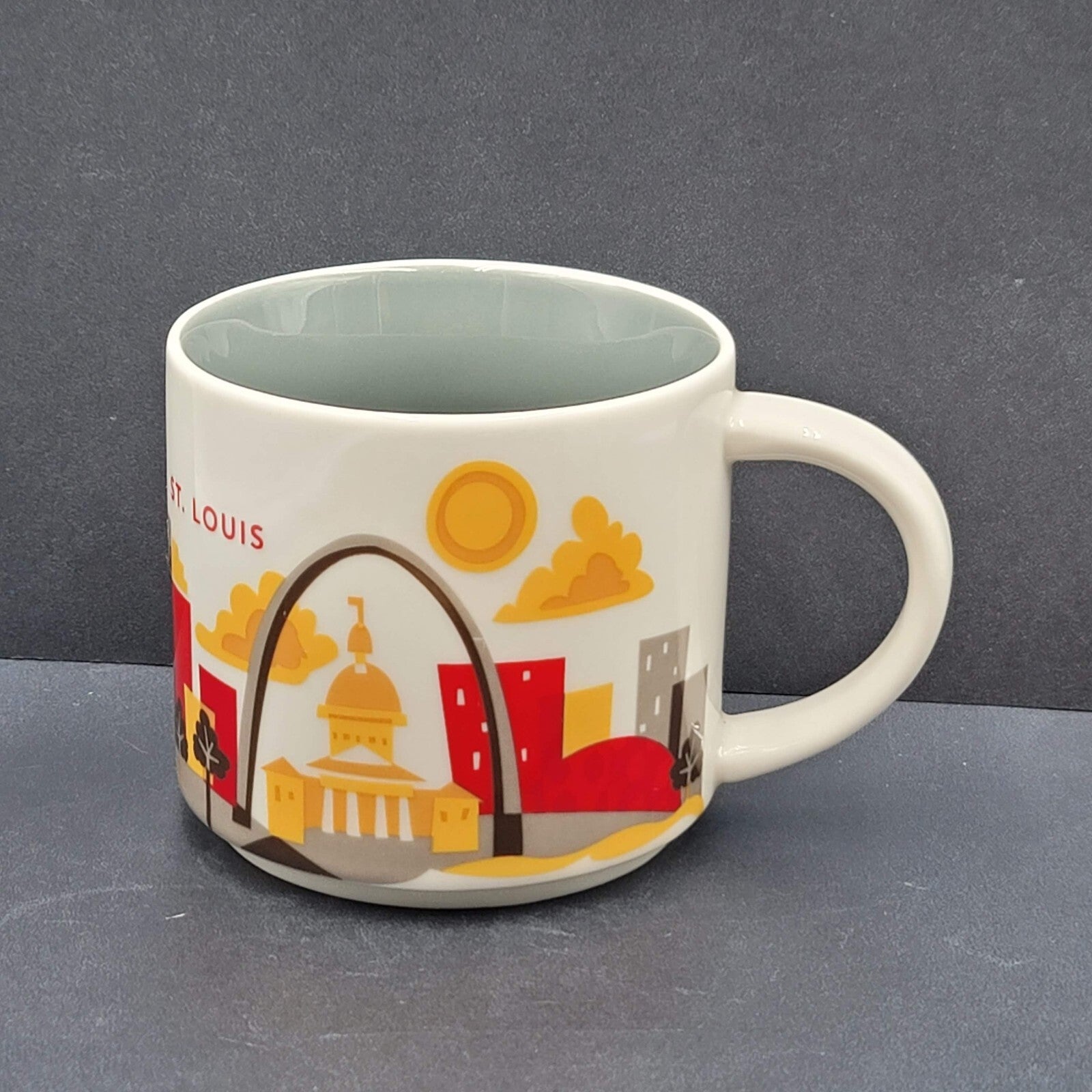 Starbucks Coffee Mug You Are Here St Louis Missouri Coffee Tea Cup YAH