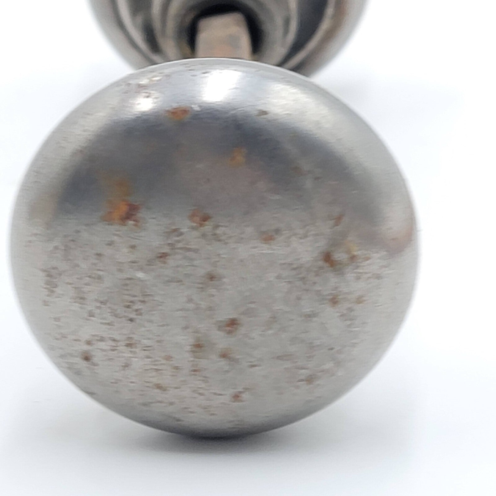 Vintage Door Knob Small Steel Closet Pantry 2" Set Salvage Reclaimed Hardware 55
